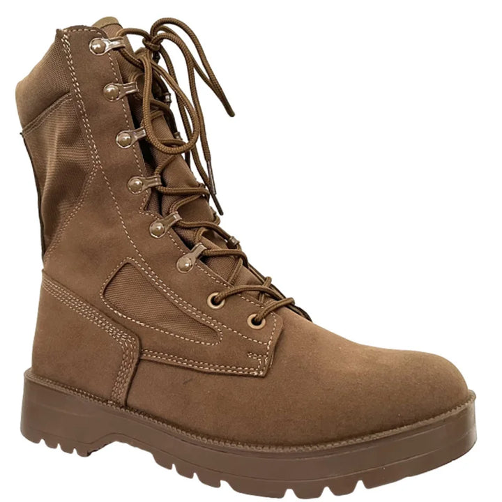 New Brand Leather Man Tactical Combat Boots Men Outdoor Hiking Desert Boots Breathable Male Ankle Boots