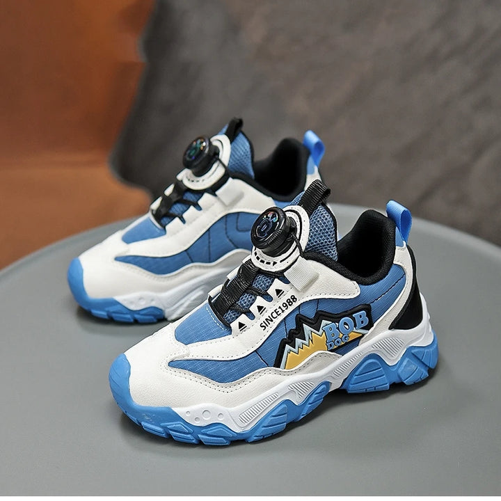 Original Knob Designer Sneakers Kids Trainers Platform Casual Sports Shoes For Boys Comfortable Breathable Children's Sneakers