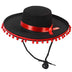 Halloween Zoro fuzz ball Mexican Sombrero Hats Wide Brim Design Carnival Costume Jazz Hats Photo Shoot Props Festival Gift