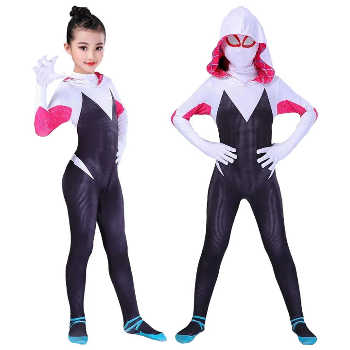 Halloween Kids Costumes Superhero Animal Cosplay Outfits, Breathable Safe Material for Party Dress-Up, Unisex Boy Girl Toddler