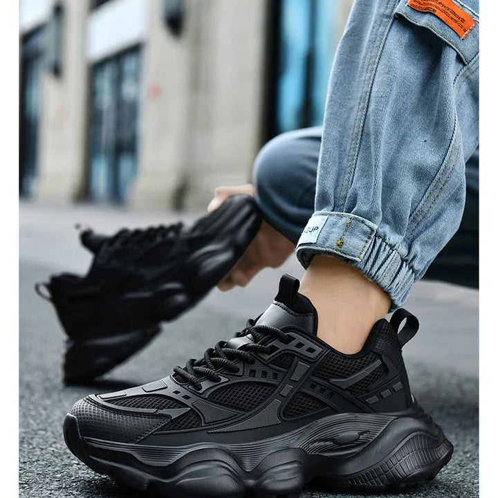 Men's Shoes Cool Platform Running Sneakers Men Fashion Good Large Size 48 Street Athletic Walking Sneakers For Men High Quality
