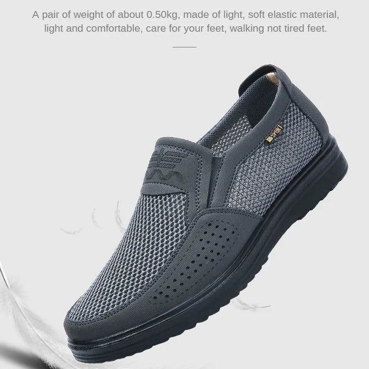 Men's Shoes 2025 Summer Casual Sneakers Breathable Mesh Chunky Sole Affordable Free Shipping