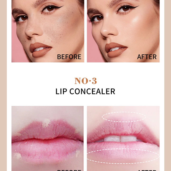 High Coverage Concealer Cover Anti Dark Circle Freckle Long-lasting Waterproof Foundation BB Cream for Face Makeup Base Cosmetic