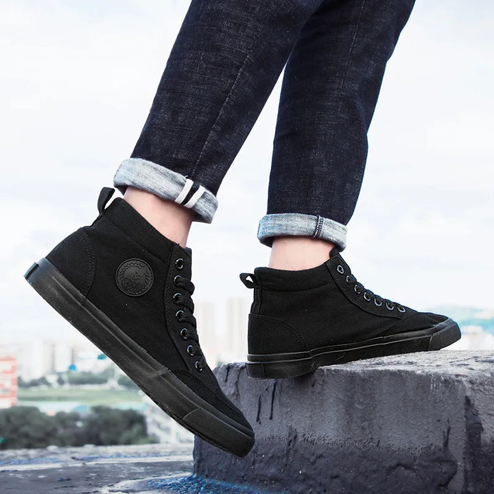 Effortless Style, Everyday Comfort
Step into our Men’s High-Top Canvas Sneakers – the perfect mix of casual and sporty. Slip-on ease with a lace-up look, flat sole comfort for all-day wear.
✅ Lightweight & breathable
✅ Sporty-casual design
✅ Easy to wear