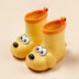 Children's Rain Boots Anti Slip Waterproof Children's Rain Shoes Kids' Baby Boy Girls' Water Shoes Middle Tube