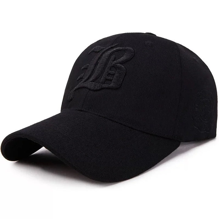 Alphabet Embroidered Baseball Hat Trendy Versatile Street Style Men's and Women's Outdoor Sunscreen Hats