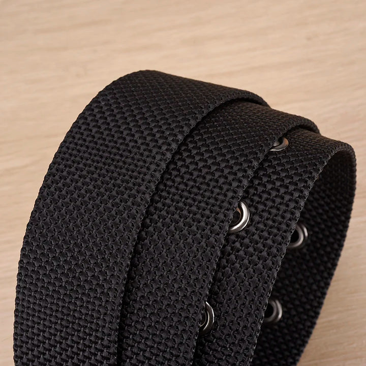 Men Belts Canvas Nylon Webbing Tactical Belt Fashion Casual Designer Unisex Belts High Quality Sports Belt
