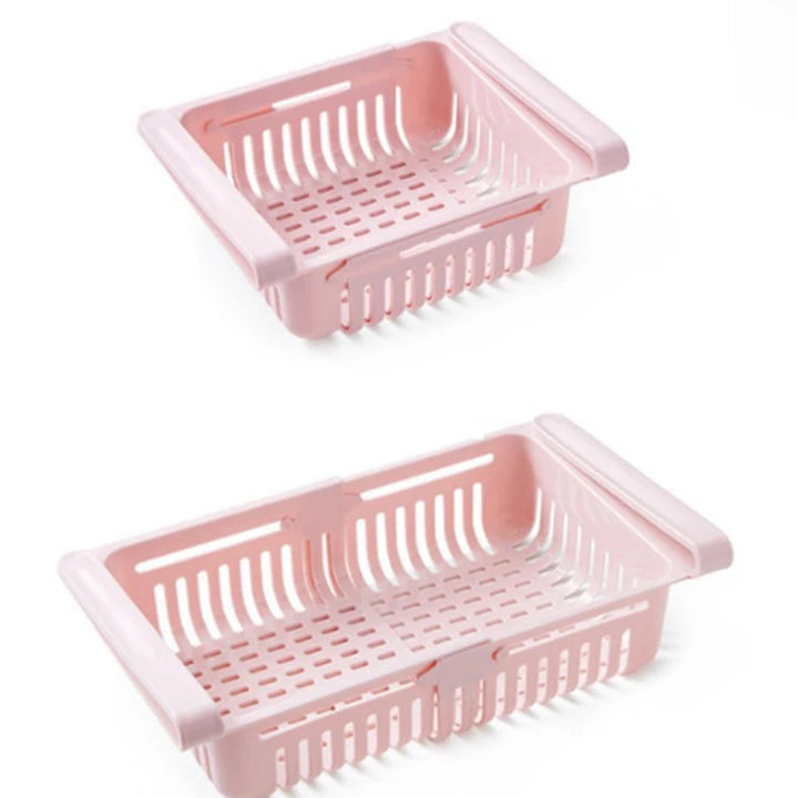 Maximize Your Fridge Space!
🧊 Say goodbye to clutter with this retractable, multi-functional storage rack. Perfect for organizing fruits, veggies, snacks & more.
💦 Built-in drain keeps everything fresh and dry.
✨ Slide, store, and save space instantly!