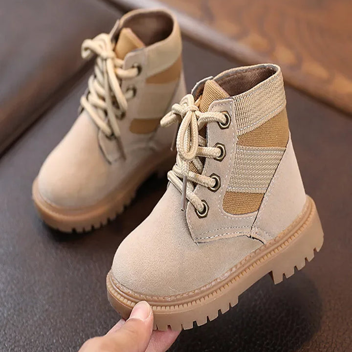 Child Fashion Short Boots Winter Boys Outdoor Sneakers Soft Non-slip Girls Warm Shoes Toddler Kids Sport Running Snow Bootie