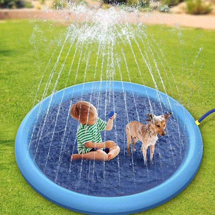 🐾 Cool Down the Fun Way!
Treat your pup to our Dog Splash Pad – a safe, reusable water play mat that keeps your furry friend cool and active all summer long!
✅ Durable PVC material
✅ Easy to set up & clean
✅ Perfect for outdoor play

🛒 Get yours now!!!