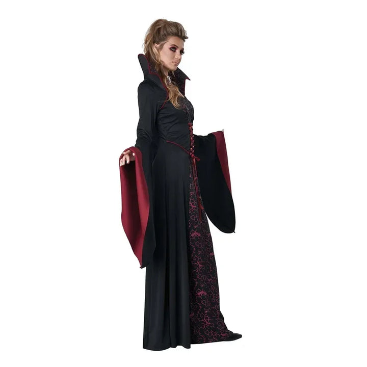Halloween cosplay vampire queen makeup ball stage party cosplay costume magic witch costume Halloween women's clothing