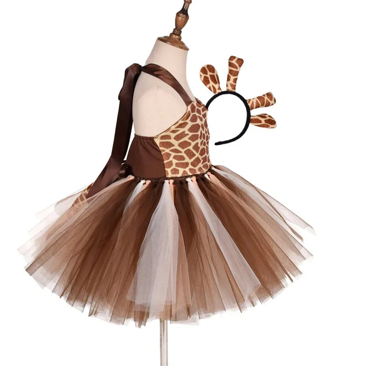 Wild and Wonderful!
Cute animal prints and a fluffy tutu make this costume perfect for Halloween, birthdays, or school plays. Soft, comfy, and full of forest fun!
🦓 Includes: Animal print tutu dress
🎉 Occasions: Halloween, birthdays, themed parties.