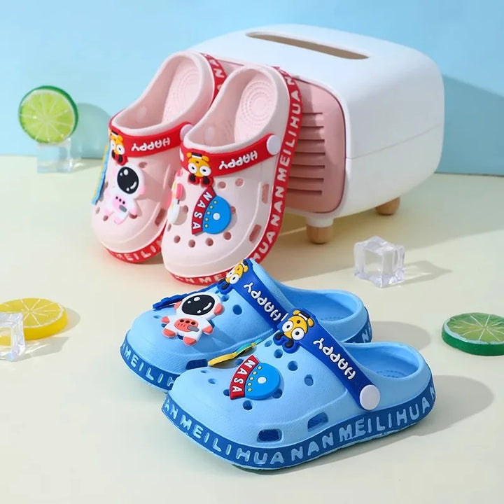 Kids' Cartoon Baby Soft-Sole Sandals – Ultra-Light Non-Slip Infant & Toddler Open-Toe Beach Sandals for Boys and Girls