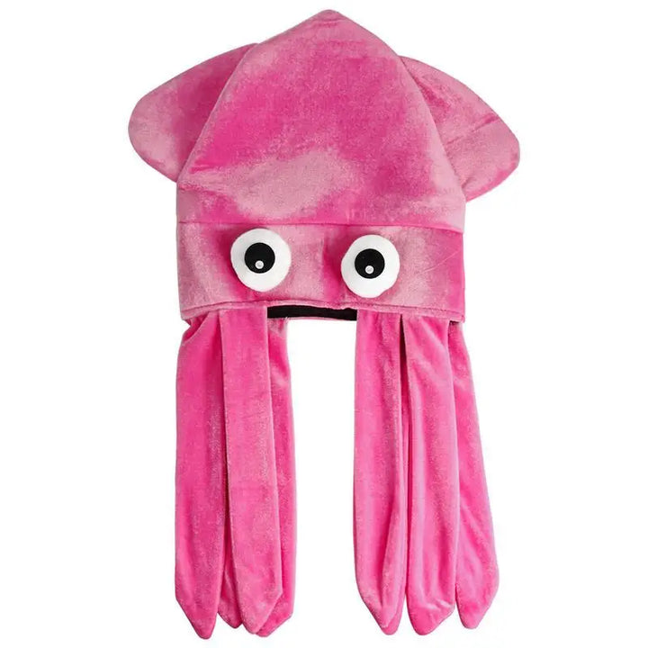 Halloween Octopus Hat Hood Funny Hat Couple Children Adult Crazy Party Hats Animal Hat Japanese Birthday Creative Gift Headdress