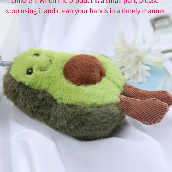 A cute avocado pet plush toy, suitable for daily companionship of small and medium-sized dogs
