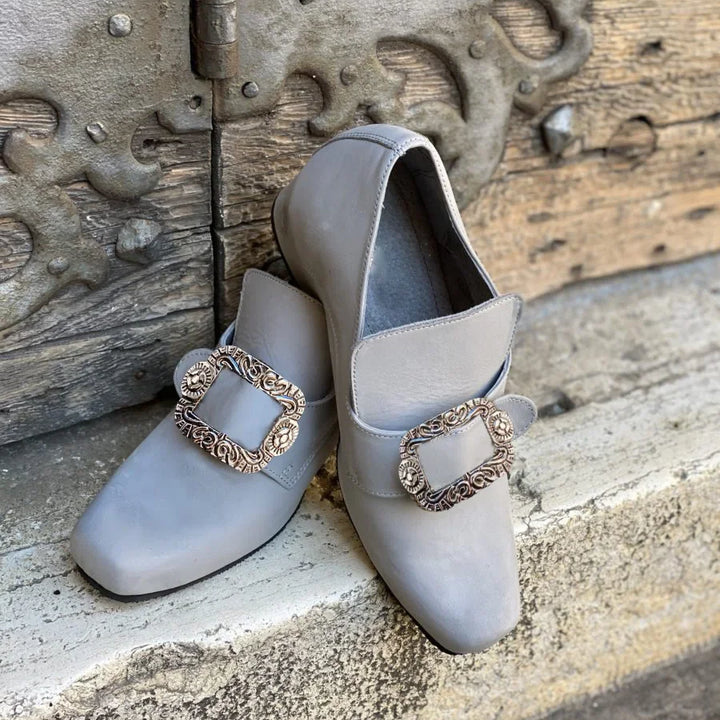 Vintage 18th Medieval Renaissance Cosplay Frock Shoes Noble Men's Women High Heels Mmarie  Antoinette Halloween Fancy Party shoe