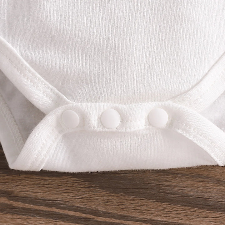 Baby Girls Halloween Clothing Set Cute Ghost Pumpkin Face Applique Suspender Dress with Rompers Carnival Party Cosplay Costume