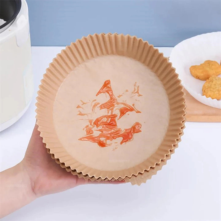 🍽️ Mess-Free Air Frying Made Easy!
🔥 50/100pcs Non-Stick Air Fryer Liners – Keep your basket clean, no scrubbing needed!
✅ Heat-resistant, grease-proof & food-safe
🧁 Perfect for baking, roasting & more
Fits most round air fryers – just use & toss!