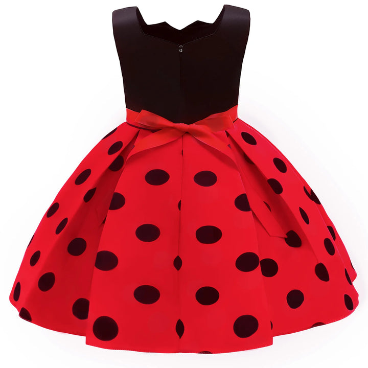 Girl Dresses Baby Girl Clothes Tutu Princess  Dress+Minnie Mouse Ear Headband Cosplay Halloween Birthday Party Fancy Costume