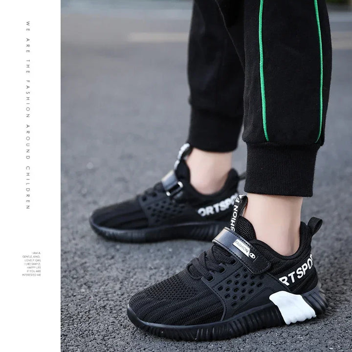 2024 Kids Sneakers Boys Casual Shoes For Children Sneakers Shoes Mesh Anti-slippery Fashion Tenis Infantil Menino Spring