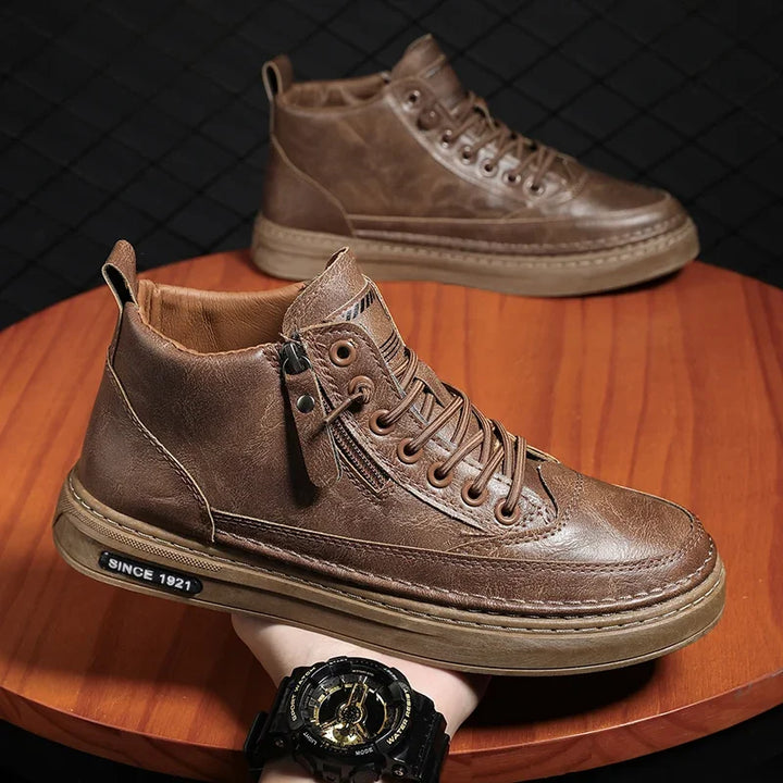 All-Occasion Comfort in Every Step
Discover our Men’s High-Top Leather Boots – sleek, durable, and made for every moment. From casual days to dressed-up nights, these boots do it all.
✅ Comfortable fit
✅ Premium leather
✅ Perfect for any occasion