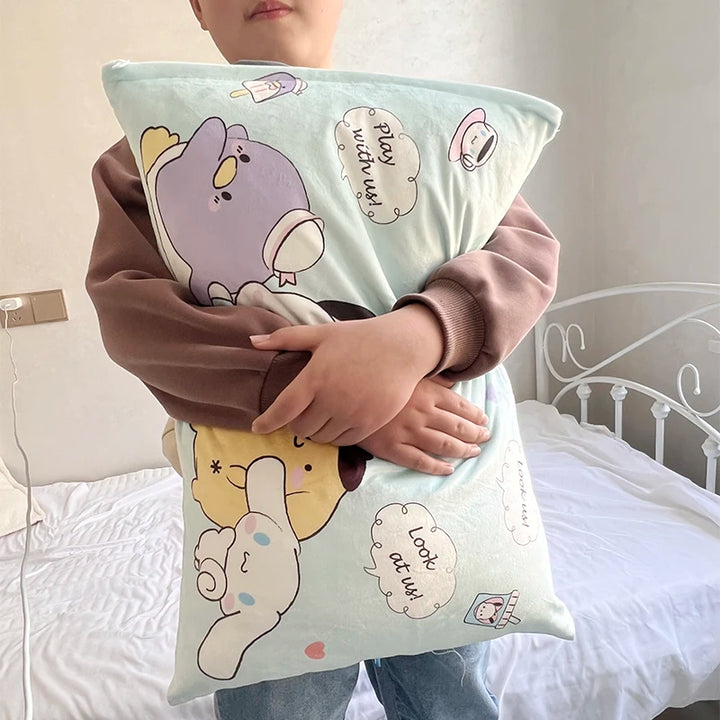 Sanrio Pochacco Pillowcase 🐾
Kawaii up your space with this adorable Japanese-style pillow cover! Perfect for beds, sofas, or gifts. Soft, stylish, and oh-so-cute — just the pillowcase, no insert.