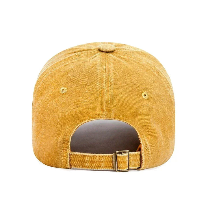 New Retro American Style Washed Old Hat Men and Women Fashion Three-Dimensional Embroidered Letters Sun Visor Baseball Cap