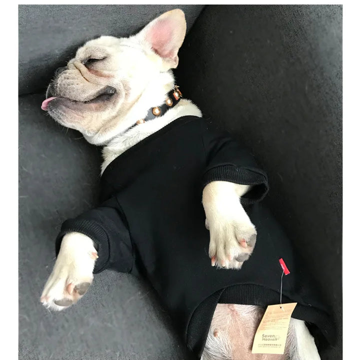 Pet Clothes  Dog Clothes Parent-child Wear Spring and Autumn Korean Version Printing Pure Cotton Two Colors Seven Sizes