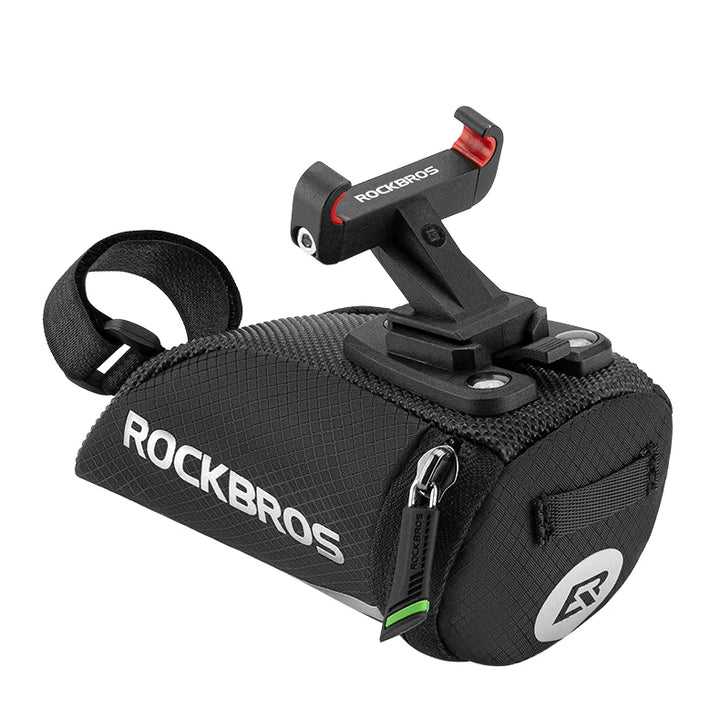ROCKBROS Bike Bag Portable Reflective Saddle Bag Tail Seatpost Nylon Bicycle Bag MTB Road Bike Bag Panniers Bicycle Accessories