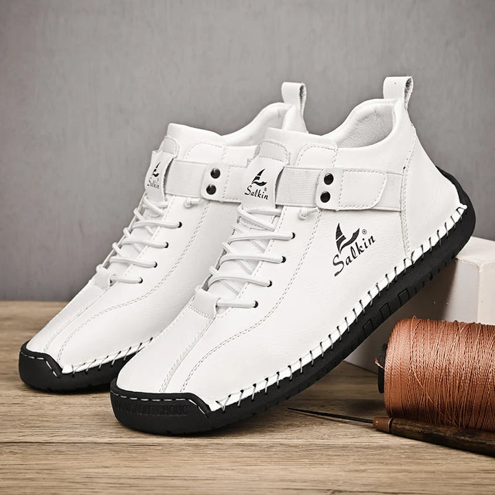 🆕 New 2024 Arrival – Handmade Leather Perfection
Upgrade your look with our Handmade Leather Sneakers & Ankle Boots – crafted for comfort, built for the outdoors, and designed for everyday style.
✅ Premium leather
✅ Solid color finish
✅ Urban + outdoor r