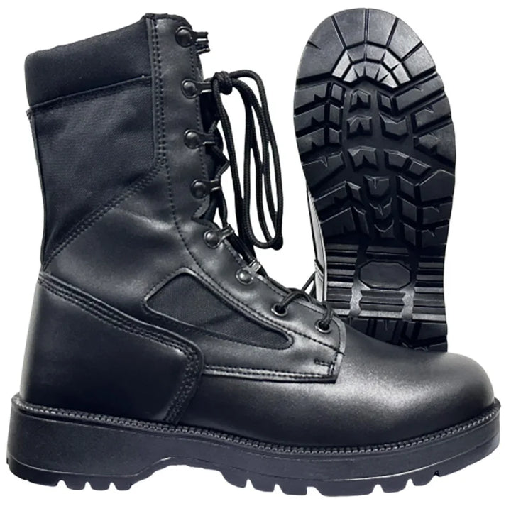 New Brand Leather Man Tactical Combat Boots Men Outdoor Hiking Desert Boots Breathable Male Ankle Boots
