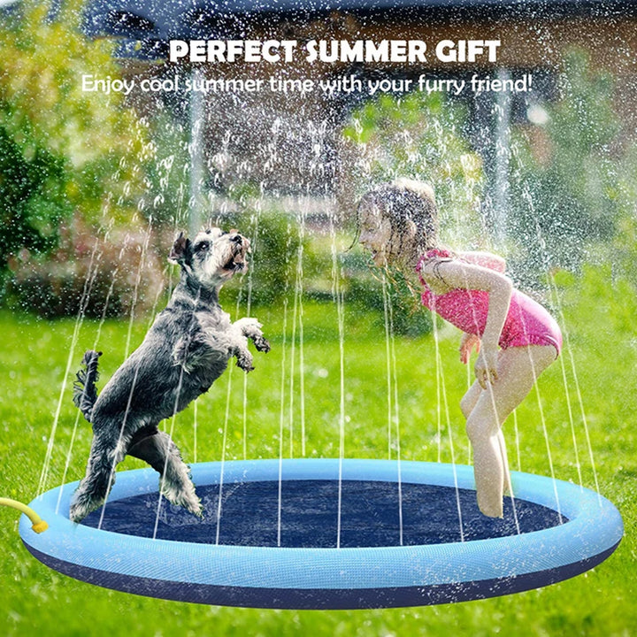 🐾 Cool Down the Fun Way!
Treat your pup to our Dog Splash Pad – a safe, reusable water play mat that keeps your furry friend cool and active all summer long!
✅ Durable PVC material
✅ Easy to set up & clean
✅ Perfect for outdoor play

🛒 Get yours now!!!