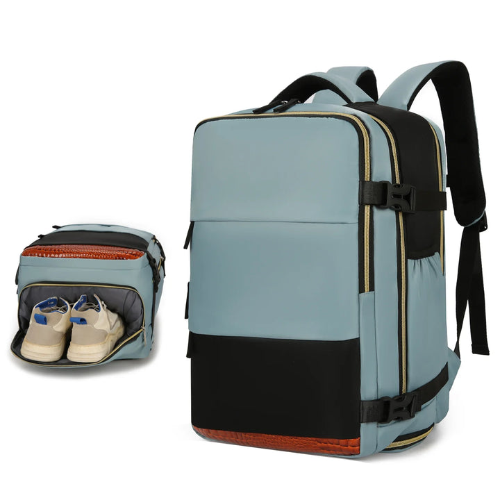 🎒 All-in-One Travel Companion
✔️ Large Capacity & Multi-Functional – Perfect for travel, school, gym, or daily use
💻 Fits laptops, clothes, gear & more
👟 Built-in shoe compartment keeps things fresh
💧 Durable, water-resistant & ready for any adventure