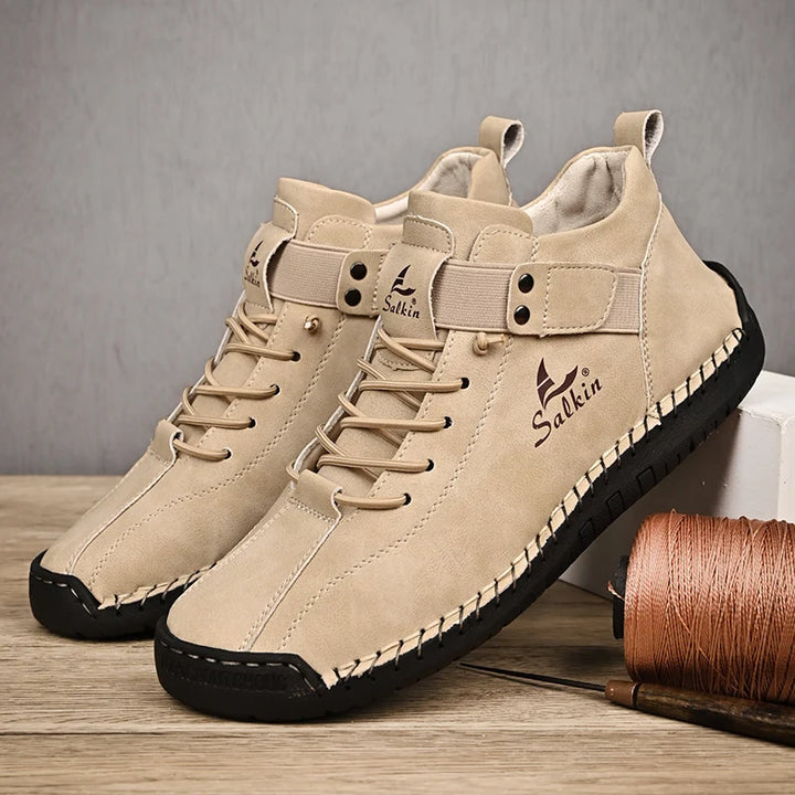 🆕 New 2024 Arrival – Handmade Leather Perfection
Upgrade your look with our Handmade Leather Sneakers & Ankle Boots – crafted for comfort, built for the outdoors, and designed for everyday style.
✅ Premium leather
✅ Solid color finish
✅ Urban + outdoor r