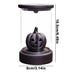 Halloween Backflow Incense Burner Stylish Non-Slip Misty Fountain Festive Pumpkin Decor Aromatherapy Home Decoration For Desk