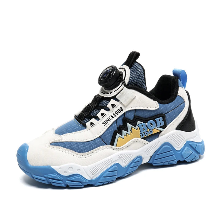 Original Knob Designer Sneakers Kids Trainers Platform Casual Sports Shoes For Boys Comfortable Breathable Children's Sneakers