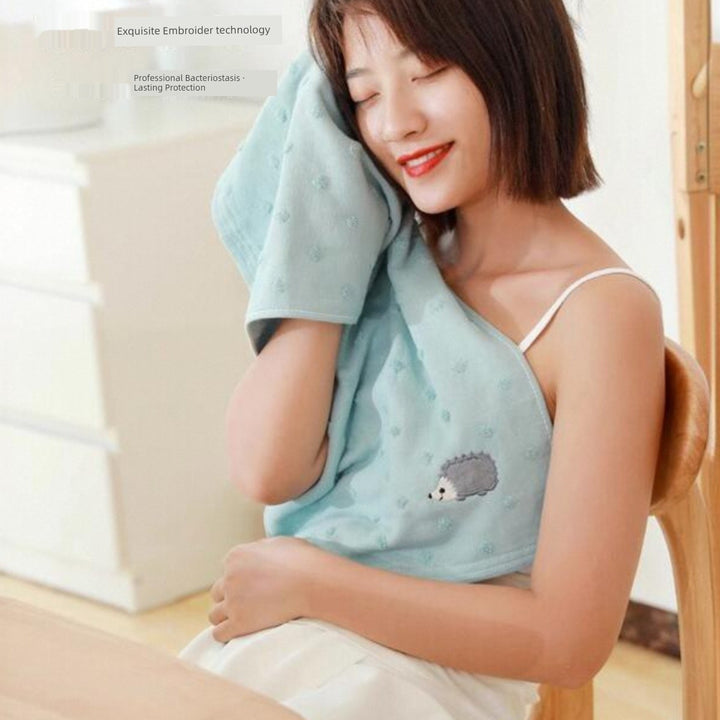 Towel Couple Kids Soft Absorbent Pure Cotton Gauze