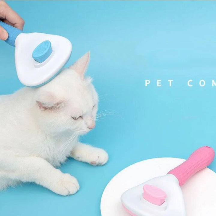 Pet Dog Hair Brush Cat Comb Grooming And Care Cat Brush Stainless Steel Comb For Long Hair Dogs Cleaning Pets Dogs Accessories