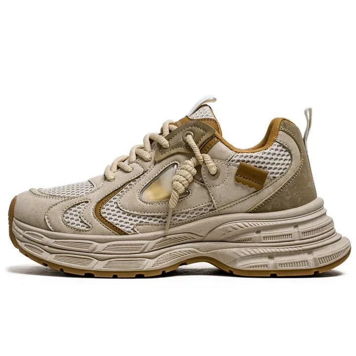 Shoes for Men 2025 New Trendy Fashion Versatile Breathable Thick Bottom Comfortable Sports and Leisure Low Top Sneakers Men