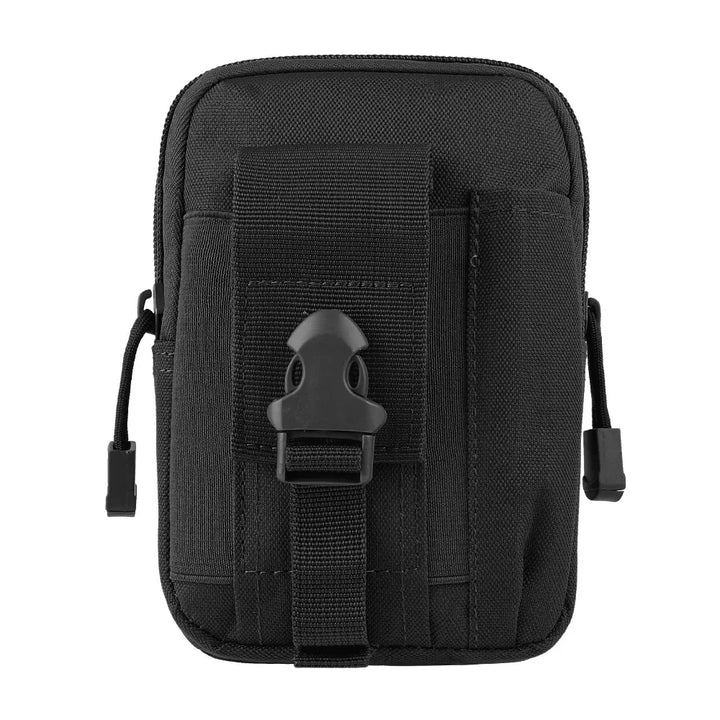 Mobile Phone Case Pouch Waist Bag Waterproof Nylon Multifunction Casual Men Waist Pack Male Small Bag