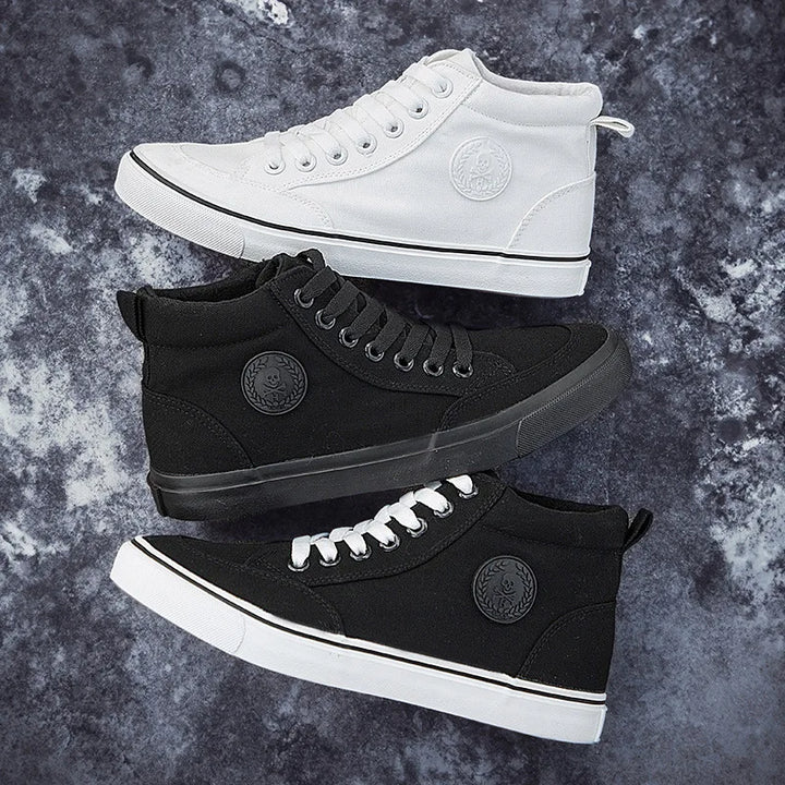 Effortless Style, Everyday Comfort
Step into our Men’s High-Top Canvas Sneakers – the perfect mix of casual and sporty. Slip-on ease with a lace-up look, flat sole comfort for all-day wear.
✅ Lightweight & breathable
✅ Sporty-casual design
✅ Easy to wear