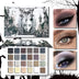 24 colors matte Dark punk eyeshadow for Halloween
