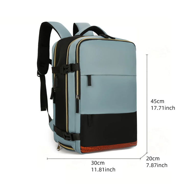 🎒 All-in-One Travel Companion
✔️ Large Capacity & Multi-Functional – Perfect for travel, school, gym, or daily use
💻 Fits laptops, clothes, gear & more
👟 Built-in shoe compartment keeps things fresh
💧 Durable, water-resistant & ready for any adventure