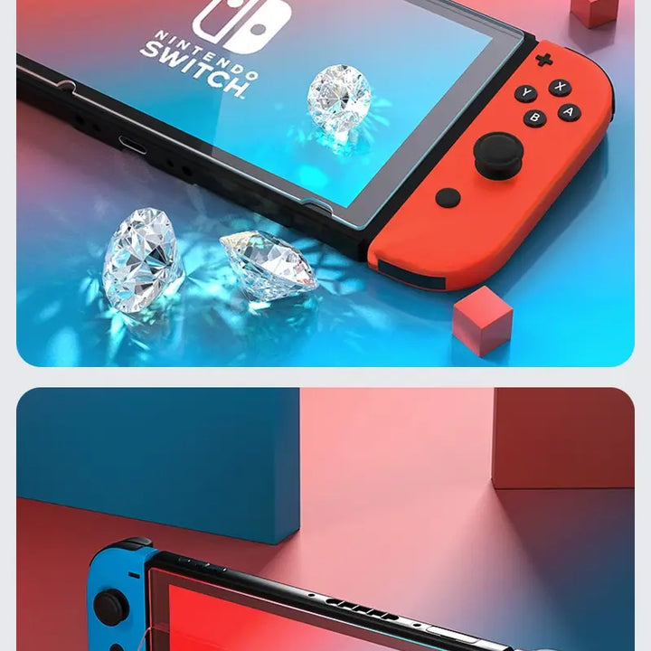 Switch Tempered Glass Film HD Glass Film Switch Game Machine Protective Film Game Machine Film