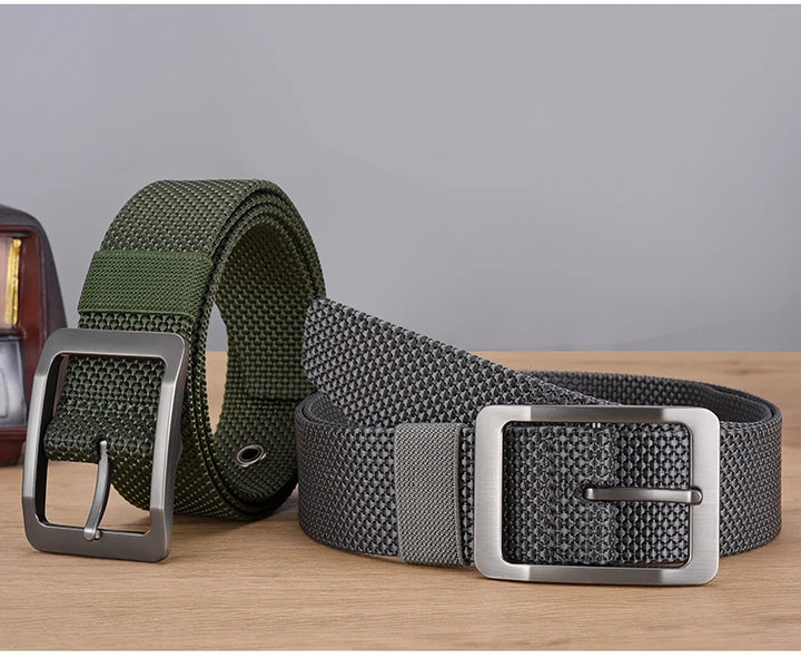 Men Belts Canvas Nylon Webbing Tactical Belt Fashion Casual Designer Unisex Belts High Quality Sports Belt
