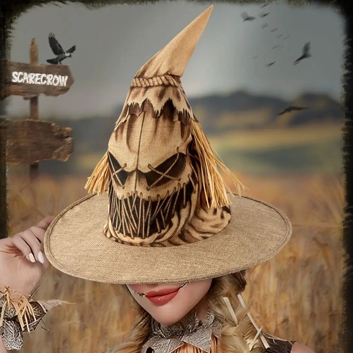 Vintage Halloween Top Hat Fashion Lightweight Scarecrows Witch Hat Gears Feather Funny Steampunk Hair Clip Carnival Party