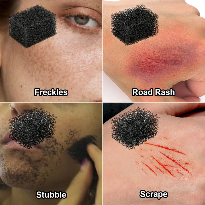 Bowitzki Halloween Fake Blood Cream Special Effect Makeup Sponge Face Painting Body Painting