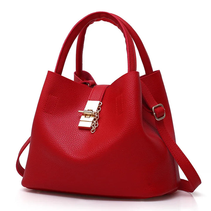 Spacious. Stylish. Ready for Anything.
This large-capacity bucket-style handbag features a sleek lychee pattern, durable PU leather, and a versatile design — perfect as a shoulder or crossbody bag. Ideal for work, travel, or everyday wear. 👜✨