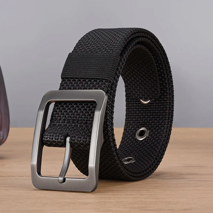 Men Belts Canvas Nylon Webbing Tactical Belt Fashion Casual Designer Unisex Belts High Quality Sports Belt