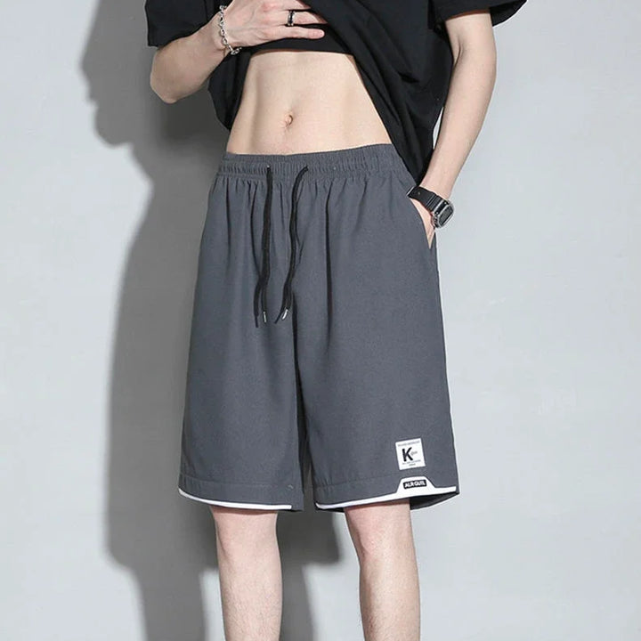 Man Short Pants Long Drawstring Bermuda Shorts for Men Graphic Black Essential Casual Designer Hot Deals Xl Fashion Thin in Bulk